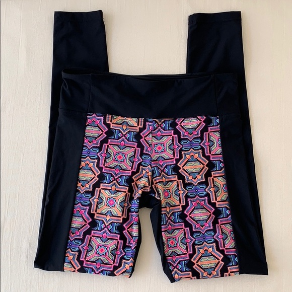 Seafolly Australia Leggings Mesh Multi Color Pants - Picture 8 of 10